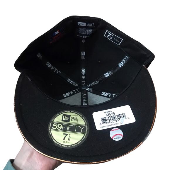 Florida marlins fitted hat 7 1/8 - Picture 4 of 4